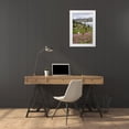 thumbnail image 3 of Paulson, Don 23x32 White Modern Wood Framed Museum Art Print Titled - WY, Bridger NF, Fireweed grow by Island Lake, 3 of 4