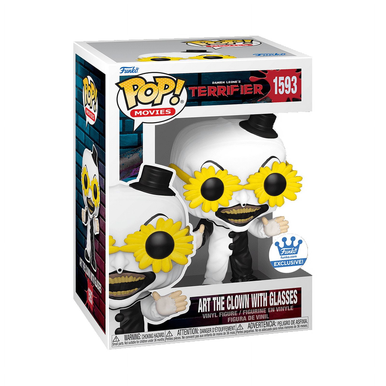 激レアFUNKO POP! テリファー　アート・ザ・クラウン　サングラス限定 激レアFUNKO POP! テリファー アート・ザ・クラウン サングラス
