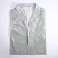 thumbnail image 4 of FUYUDY Women Blouse Style Long Sleeve Shirt With Lapel Casual Wear Lightweight Jacket Tops Holiday Female Solid Color Dailywear, 4 of 4
