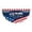 White, variant on 4th of July USA Flag Banner 250th Anniversary Merica Bunting Half Fan Patriotic Porch Garland Decoration 1776-2026 US Red White Blue Memorial Flag with Stars and Stripes