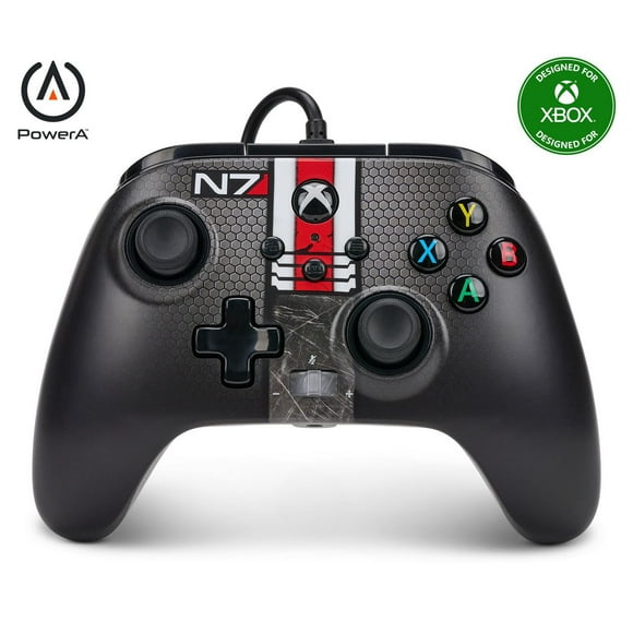 PowerA Enhanced Wired Controller for Xbox Series X|S – Mass Effect N7
