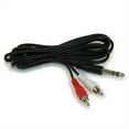 thumbnail image 1 of 10ft 1/4" (TRS) Stereo to 2 RCA Cable, 1 of 2