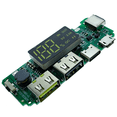 thumbnail image 1 of LED Dual USB 5V 2.4A /Type-C USB Mobile Power Bank 18650 Charging Module Lithium Battery Charger Board 4Pcs, 1 of 6