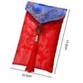 thumbnail image 6 of Dserhfy Chinese Red Envelope Embroidered Satin Cash Envelope Lucky Money Envelope Pocket for Wedding Spring Festival Banknotes Gift, 6 of 8