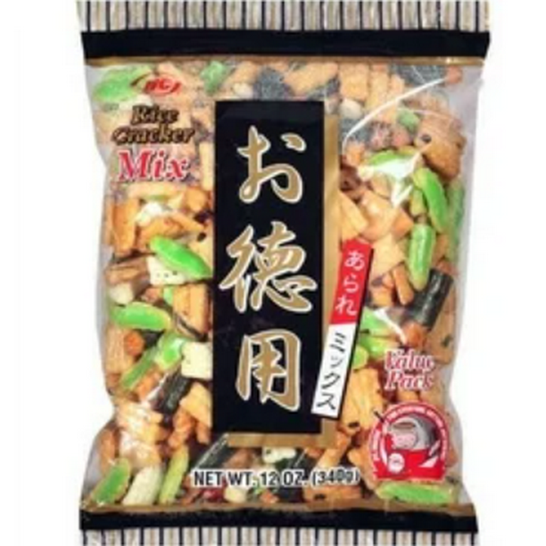 J-BASKET GF OTOKUYO MIX ARARE: Japanese Inspired Snack, 12 oz