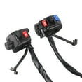 thumbnail image 1 of Motorcycle Handlebar Horn Turn Signal Light Start Control Switch - Universal 7/8inch - Durable and Weatherproof, 1 of 7