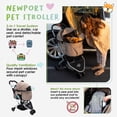 thumbnail image 2 of Newport Pet Stroller (3-in-1 Travel System), 2 of 13
