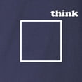 thumbnail image 3 of CafePress - Think Outside The Box Long Sleeve T Shirt - Long Sleeve Dark T-Shirt, 3 of 4