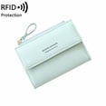 thumbnail image 1 of Forzero Ladies fashion leather wallet clutch, short zipper coin card holder, credit card phone card wallet, minimalism, storage of small objects, travel and travel, all occasions, 1 of 2