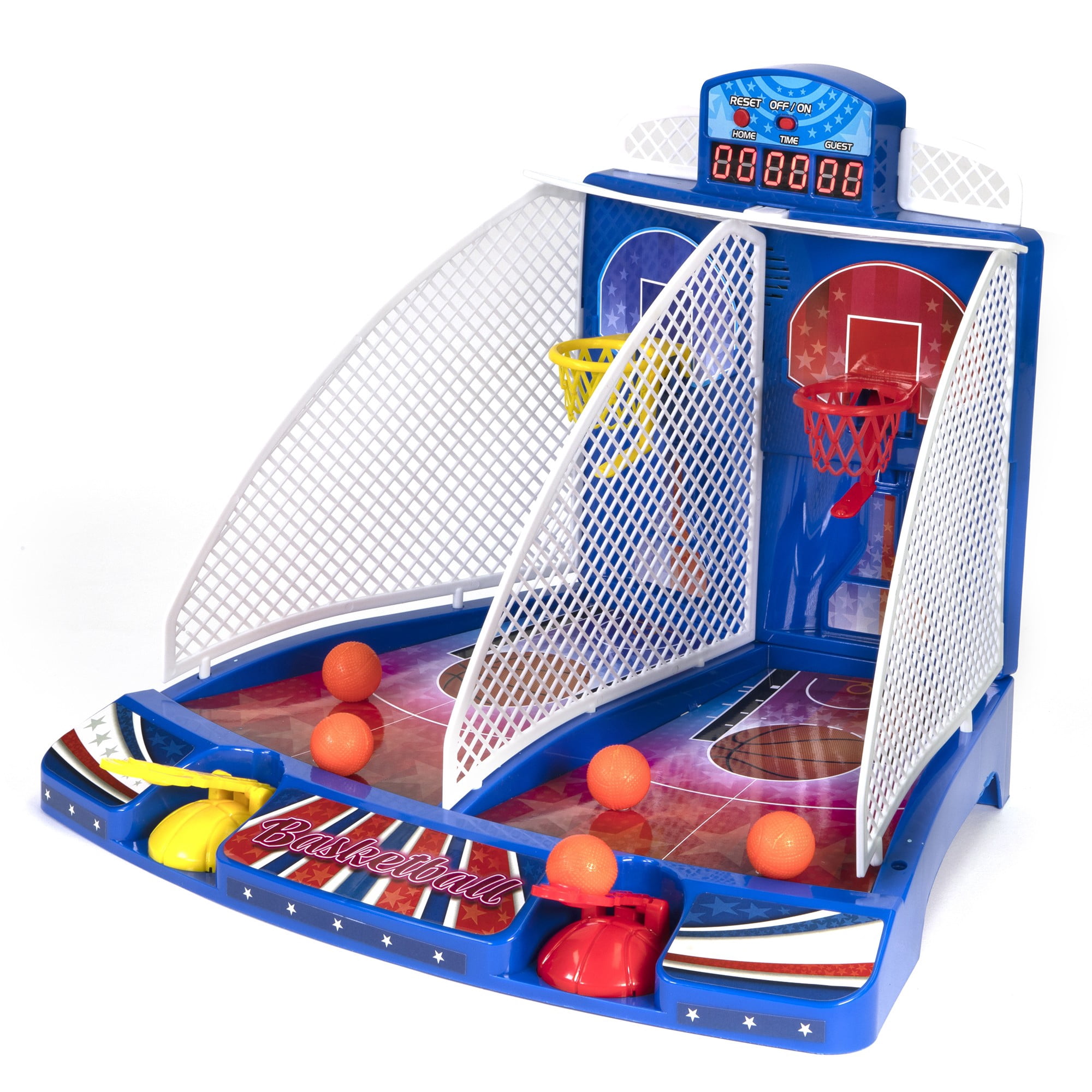 Retro Arcade Electronic: Basketball -Tabletop Game, Electric Scoreboard, Sound Effects, 2 Players, Ages 6+