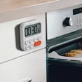 thumbnail image 4 of Temporizador de cocina digital Temporizador magnético de cuenta regresiva con alarma fuerte y pantalla LCD grande, reloj temporizador digital Temporizadores de cocina de 99 horas, 4 of 5