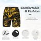 thumbnail image 3 of Fotbe Urban Graffiti Scorpion Illustration Traje de Baño para Hombre – Shorts de Natación de Secado Rápido con Forro y Bolsillos-XX-Large, 3 of 6