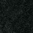 thumbnail image 6 of SAFAVIEH Leather Shag Dimitri Solid Area Rug, Black, 5' x 5' Round, 6 of 6