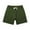Olive Green, variant on Clearance Mens Shorts, Mens Casual Fashion Solid Shorts Drawstring Elastic Waist Shorts Pants