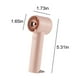 thumbnail image 3 of Ventilador portátil portátil USB recargable - 3 velocidades, batería de 1200mAh, mini ventilador de escritorio para interior y exterior, ventilador de refrigeración personal en blanco, rosa y verde, 3 of 6