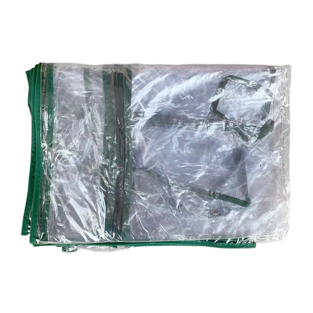 DOLITY Transparent PVC 4 Tier Cover Mini Greenhouse, With Zipper Door, Efficient Protection