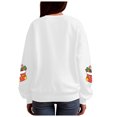 thumbnail image 6 of TTUHYWXI Christmas Sweatshirts Women Sequin Christmas Shirts Sparkly Xmas Graphic Long Sleeve Crewneck Pullover Tops (White, L), 6 of 8