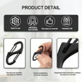 thumbnail image 3 of Zipper Lock Clips Anti Theft Buckle Durable Dual Opening Safety Zipper Pull Replacement, 3 of 6