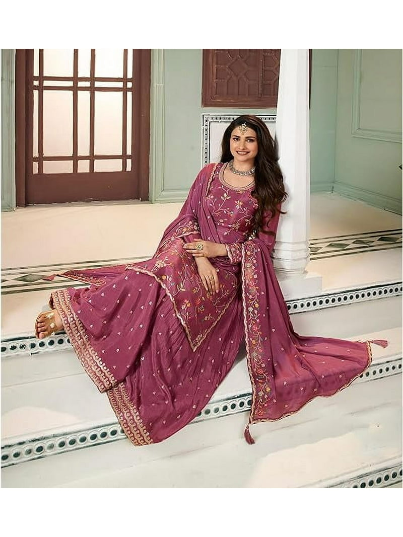 open lace back dress Pakistani Dress Purple exclusive Lawn