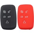 thumbnail image 1 of Btopars 2pcs Porte-Couvercle en Silicone Smart Key Fob Compatible avec Land Rover 2013-2014 LR2 2010-2018 LR4, 1 of 5