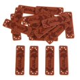 thumbnail image 1 of Abbracc 20 Pcs PU Leather Label Clothing Hand Made Embossed Tags A4, 1 of 7