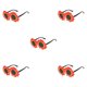 thumbnail image 2 of Minnieouse Gafas de protección solar PC Shell Elements Ropa a juego Fiesta al aire libre Gafas Cumpleaños Niños Gafas de sol Rojo Type2 NO2 Minnieouse CBP267599, 2 of 6