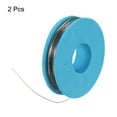 thumbnail image 3 of 2pcs 30 Gauge Nichrome 80 Heating Resistance Wires 33ft High Temperature for Electronic Components, 3 of 4