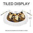thumbnail image 5 of Aries Constellation Stylish Chiffon Beach Skirt for Women - for a Day at the Beach, 5 of 6