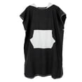 thumbnail image 1 of Traje De Neopreno Con Poncho Y Traje De Neopreno Con Capucha Para Niños, Para Mujer, Surf, Playa, Bolsillo, Bolsa De Transporte - Elección De Colores Negro Macarena Traje cambiador de surf, 1 of 8