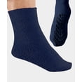 thumbnail image 1 of Silverts Chaussette Antidérapante pour Hommes et Femmes, Robe d'Hôpital, TG, Marine, 1 of 1