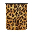 thumbnail image 2 of Furry Cheetah Leopard Print Airtight Coffee Bean Canister 17oz Food Storage Containers with Lids For Gournd, Tea, Sugar, Flour, Rice, Cereal, Candy Cookie Jar, 2 of 8