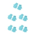 thumbnail image 1 of Sonducket 1 par de guantes de punto con medio dedo, mitones elásticos sin dedos, portátiles, para ciclismo de carretera, cálidos, para mujeres Type2 NO2, 1 of 6