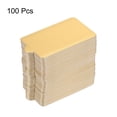 thumbnail image 3 of Uxcell 100pcs Mini Cake Boards, Mousse Cake Cardboards Rectangle (Gold), 3 of 5