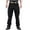 #Black, variant on DPTALR Men's Pockets Cargo Pants,Lightweight Water Resistant for Hiking,Work Construction,Black Big and Tall Men XXXL
