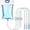 4 Outlets, variant on Slccxzc 5.2L Plant Drip Irrigation Kit, Automatic Self Watering System with Adjustable Outlets, Sprinkler Device for Indoor Outdoor Use