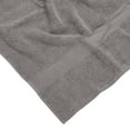 thumbnail image 5 of SAFAVIEH Plush Solid Bath Towel Set, 27" x 54", Grey, Set of 2, 5 of 7