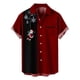 thumbnail image 1 of Playeras De Hombre Camiseta Informal De Verano De Manga Corta Con Cuello Redondo Y Estampado De Letras Y Caras Para Hombre, 1 of 4