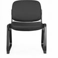 thumbnail image 7 of Lorell LLR84596 Sled Shape Black Fabric Guest Chair with Armless Plywood & Fabric Seat, 7 of 7