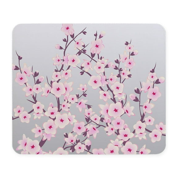 CafePress - Floral Cherry Blossom Mousepad - Non-slip Rubber Mousepad, Gaming Mouse Pad