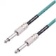 thumbnail image 2 of 2X Cable para Instrumentos de Guitarra Cable para Guitarra Eléctrica Cable de Conexión con Conector Mono de 6,35 mm para Dispositivo de Audio de , 3 Metros, 2 of 5