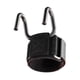 thumbnail image 3 of Gancho de levantamiento de pesas con correa de muñeca pulldown acolchada para hombres de gimnasio de levantamiento de energía Ancho de gancho de 6 cm, 3 of 8