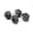 Black - 105 LBS(52.5 LBS  x 2), variant on PLKJ Weight Available for Blank45,65,105and200LB Adjustable Dumbbells Cast Iron