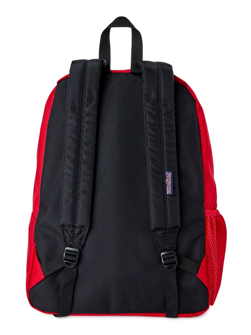 JanSport Unisex Cross Town Red Tape Backpack School Bookbag  display picture 3
