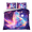 US Full (78x88), variant on Lotusprint LLC 2D Print Galaxy Cat Bedding Set (104x88), Cosmic Cat Gift Space Animal Decor Bedroom Set