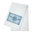 thumbnail image 1 of Table Rock Lake, Lake Essentials, Lake and Compass (100% Cotton Tea Towel, Decorative Hand Towel, Kitchen and Home), 1 of 3