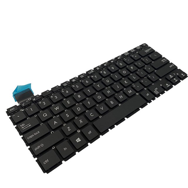 Injueey Teclados para portátiles Teclado de escritura fluida Piezas de reparación universal Buen reemplazo táctil para portátiles Juegos de teclado y mouse para computadora