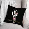 thumbnail image 3 of Creative Products Fabulous Forever Skeleton 20 x 20 Spun Poly Pillow, 3 of 3