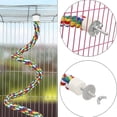 thumbnail image 4 of Paradise Found: Colorful Cotton Thread Perches, A Vibrant Oasis For Your Feathered Friends, 4 of 5