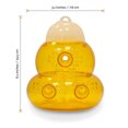 thumbnail image 2 of Trampa ecológica para avispas QR-031, color amarillo, ideal para apicultura y control de plagas. Fabricada en plástico resistente, cuenta con múltiples túneles de entrada y es segura para las abejas., 2 of 6