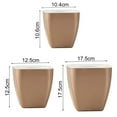 thumbnail image 5 of Walbest Self Watering Flower Pot, Self Watering PP Planter with Drainage Holes, for Indoor Outdoor Flowers Plants Windowsill, 5 of 7